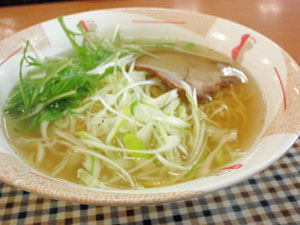 ゆず塩ラーメン