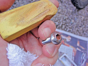 錆取り消しゴムの威力