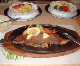 米沢牛ステーキ