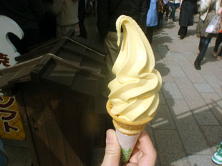 みかんソフトは絶品だった