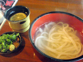 湯うどん
