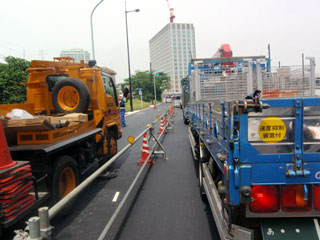 都道１１号線の渋滞
