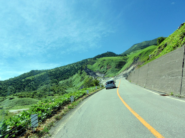 国道２９２号線　西の河原付近