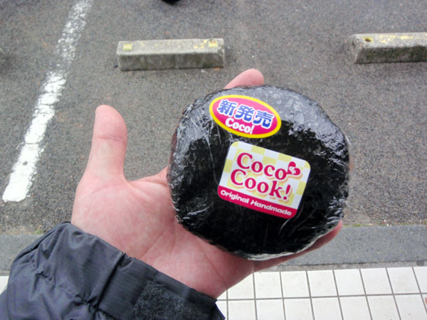 サクサクラー油と竜田揚げの大きいおにぎり