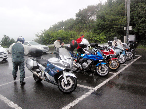 南平台観音湯駐車場