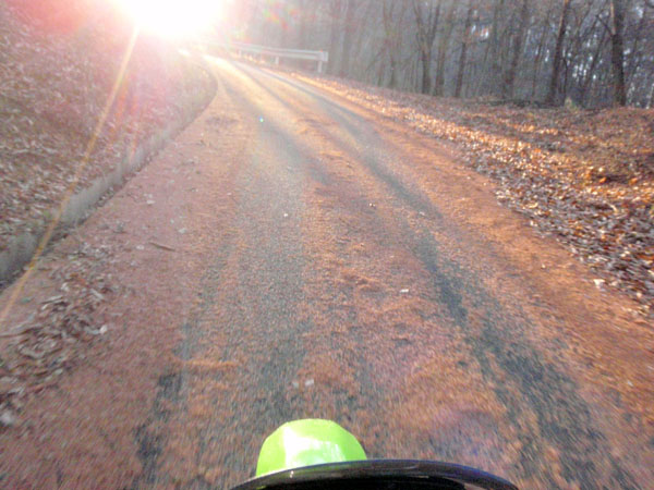 塩川ダムから樫山林道へ