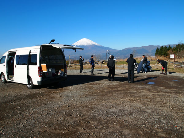 培倶人の撮影に遭遇