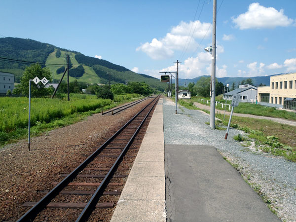 幾寅駅（幌舞駅）のホーム