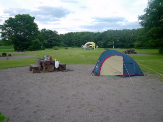上士幌町航空公園キャンプ場