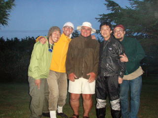 稚内森林公園キャンプ場にて