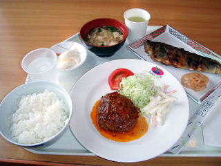 フェリーでの食事