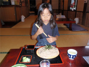 ひかりはざる蕎麦