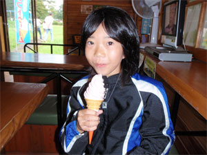 千本松牧場のソフトクリーム