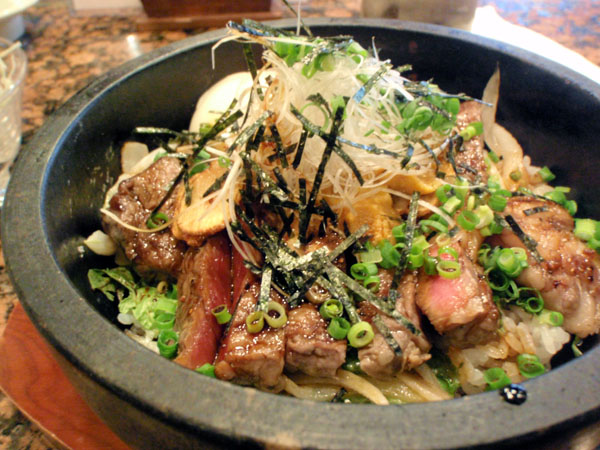 ３，５００の牛丼