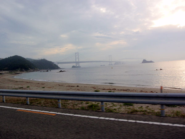 県道１１号線から見る大鳴門橋