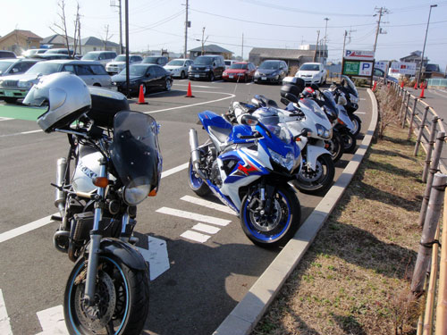 ソレイユの丘の駐車場