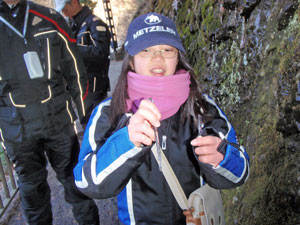 つららを持つひかり