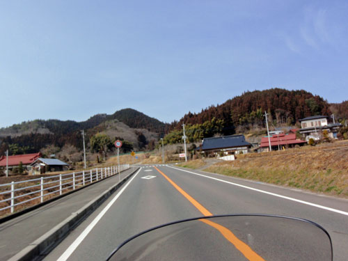 のどかな風景が続く