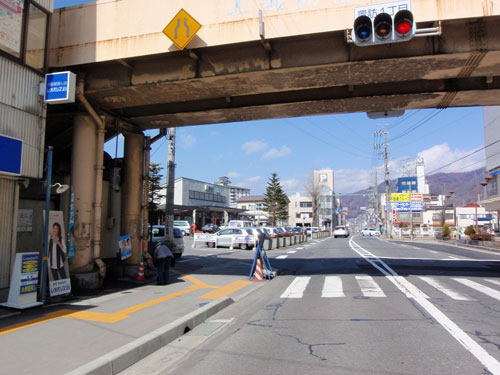 上諏訪駅前