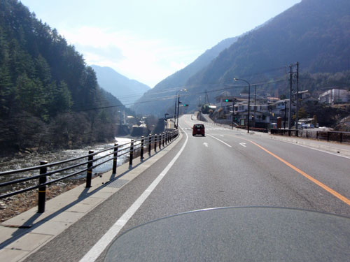 国道１５８号線