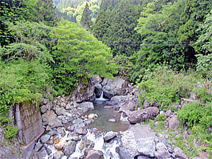 県道１８９号線の景色