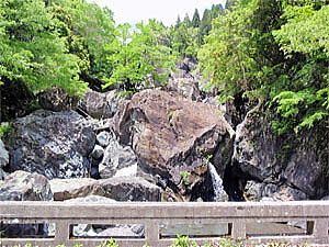 県道１８９号線の景色
