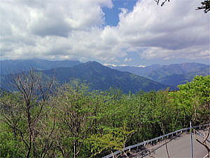 富士見峠の景色