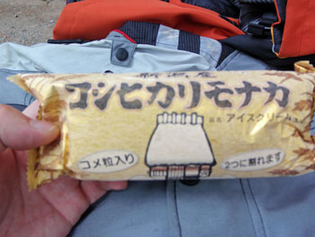 コシヒカリモナカアイス