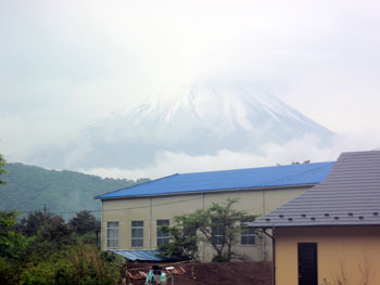 富士山の眺めも良い