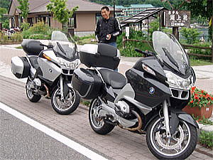 日光中善寺湖前にて