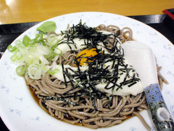 私が食べたとろろ蕎麦