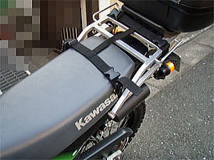 スーパーシェルパの後席