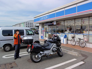 愛知御津付近のコンビニで