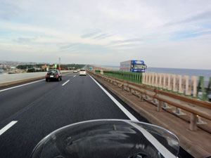 浜名バイパスを東京方面へ