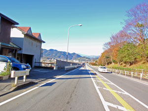 国道２４６号線大井松田付近