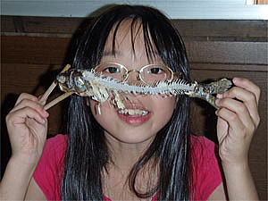 皮まで食べます