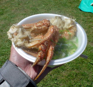 「かに汁」￥３００