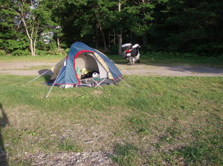 和琴半島湖畔キャンプ場