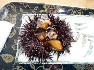 「活うに」（￥３００）