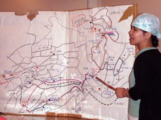 美瑛ポテトの丘ＹＨにて