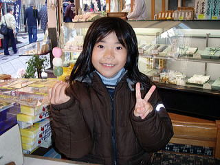 江ノ島のガラス細工のお店