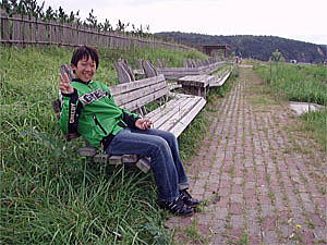 世界一長いベンチ