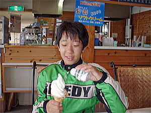 男爵ソフトクリーム