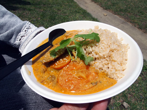 ベジタブルトマトクリームカレー