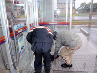 サークルＫにて