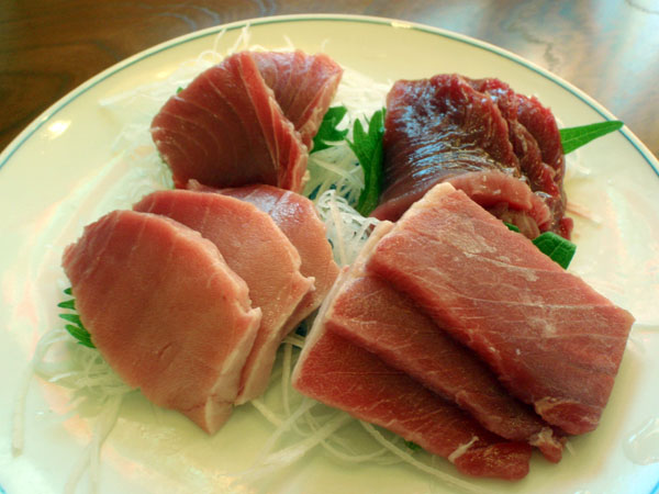 大間マグロの刺身定食