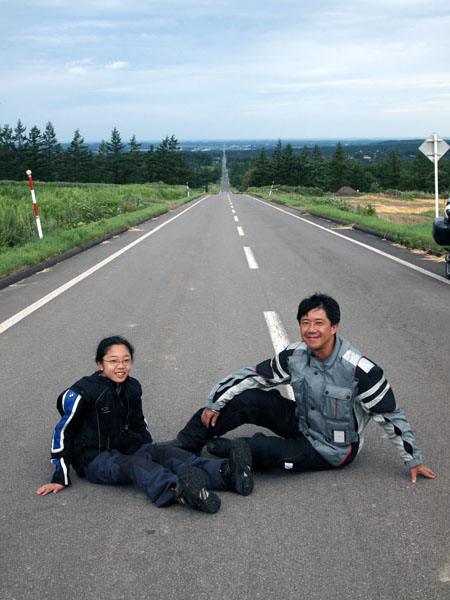 道道857号線にて