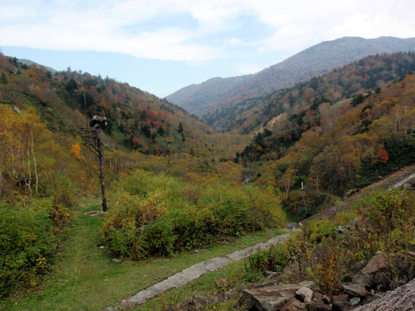 野反ダムキャンプ場付近