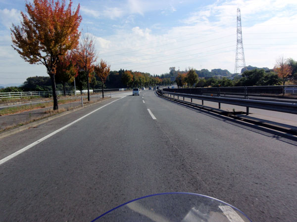 福島付近の国道４号線