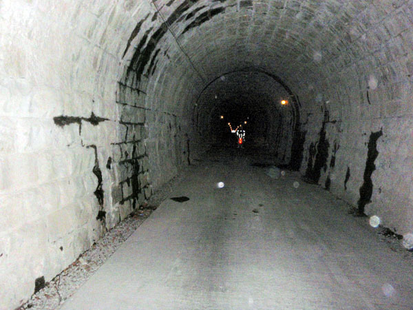 旧天城トンネル内